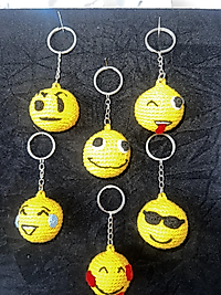 Emoji anahtarlık